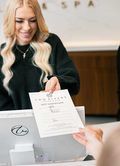 Two Rivers Salon & Spa Gift Certificates